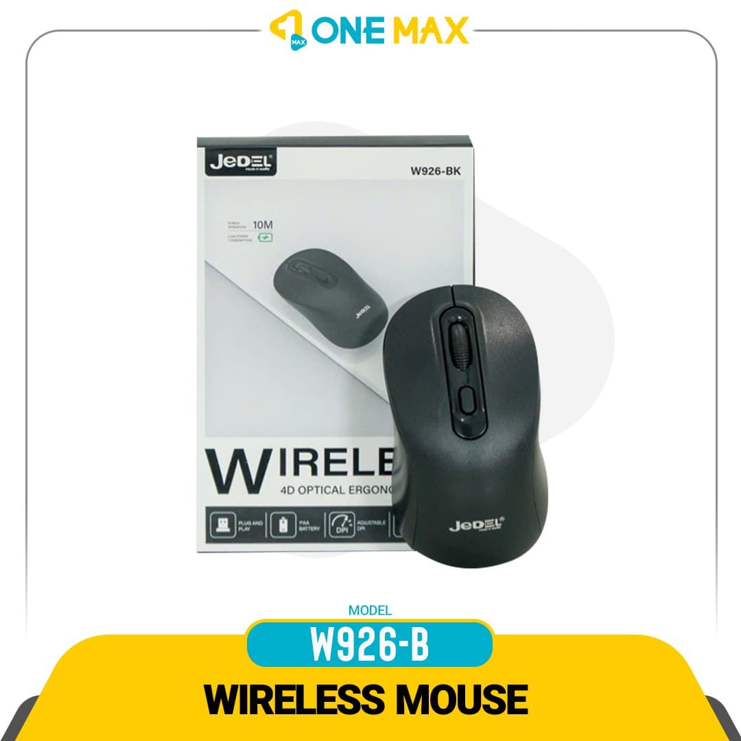 ماوس بی سیم W926 برند Jedel — تصویر ۵