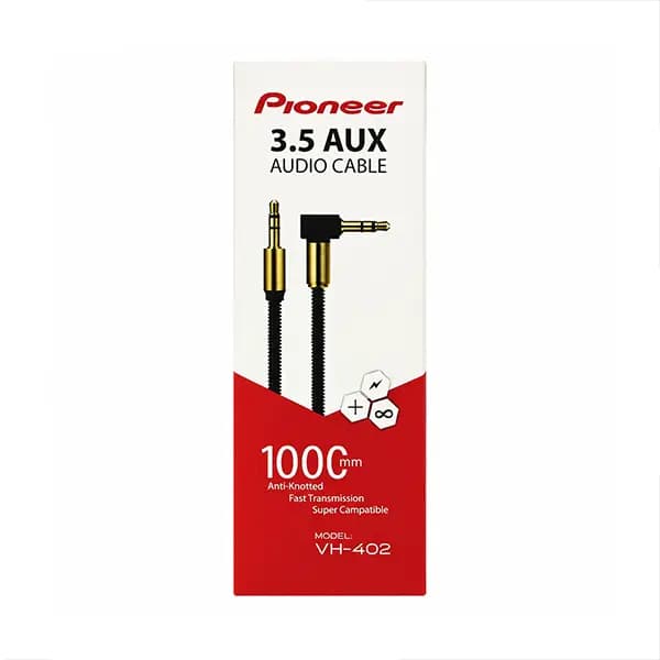 کابل AUX مدل vh-402 برند pioneer — تصویر ۳