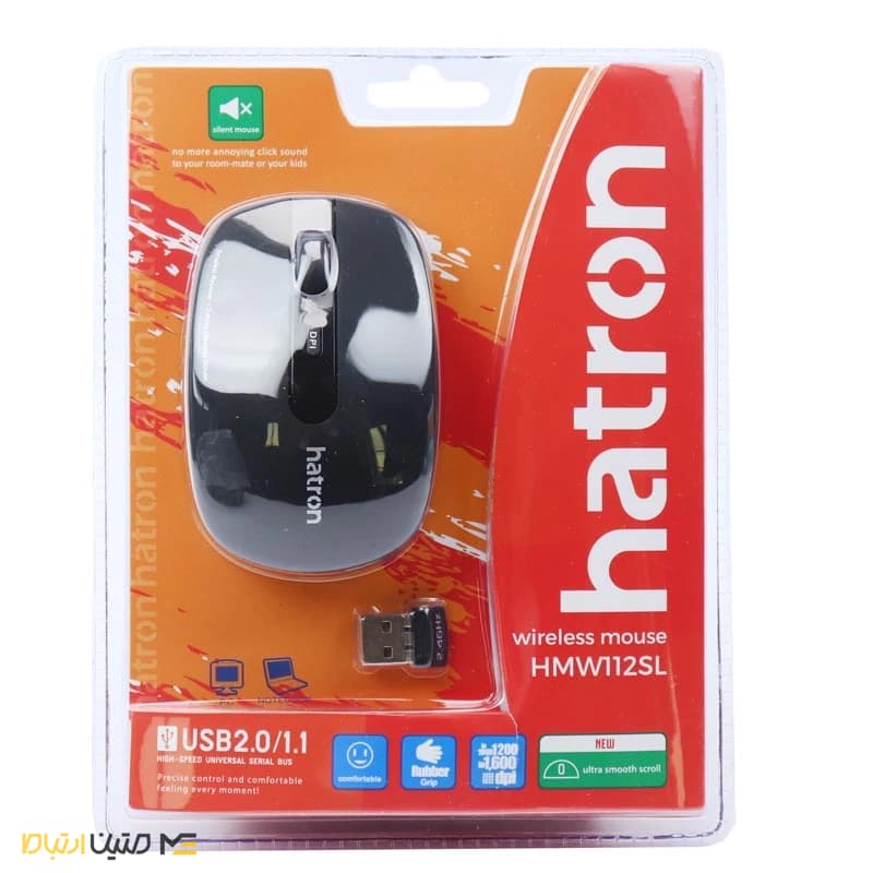 ماوس بی سیم HMW112SL برند هترون(Hatron) — تصویر ۷
