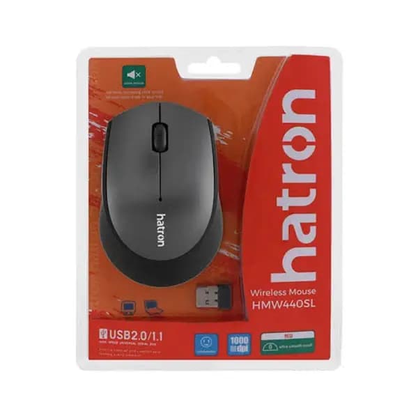 ماوس بی سیم مدل HMW440SL برند هترون(Hatron) — تصویر ۵