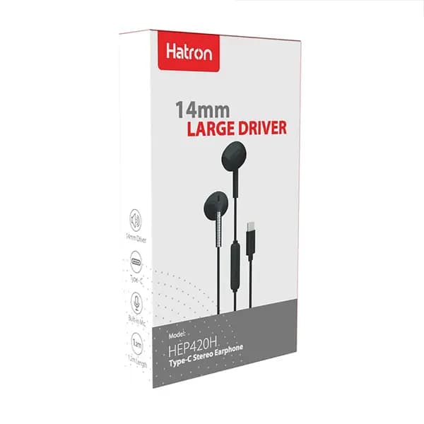 هندزفری سیمی مدل HEP420H برند هترون(Hatron) — تصویر ۸
