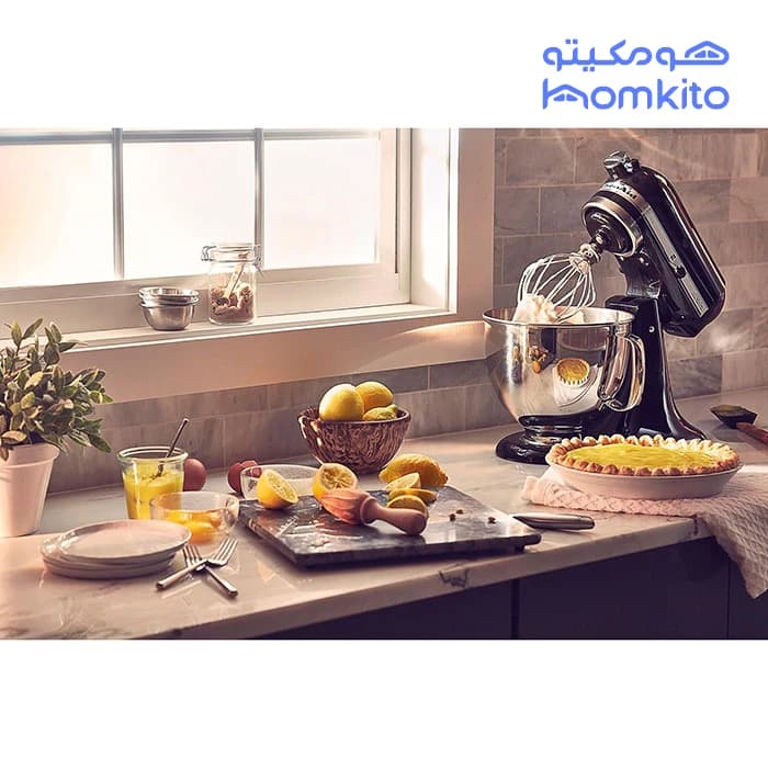 همزن کاسه دار کیچن اید مدل Kitchenaid Artisan mixer 5KSM150PS — تصویر ۵