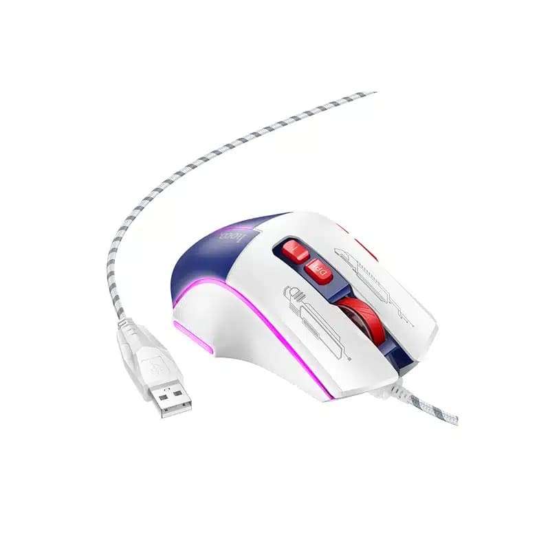 موس سیم دار گیمینگ 7 کلیده 3600DPI برند HOCO مدل GM31 — تصویر ۱۰