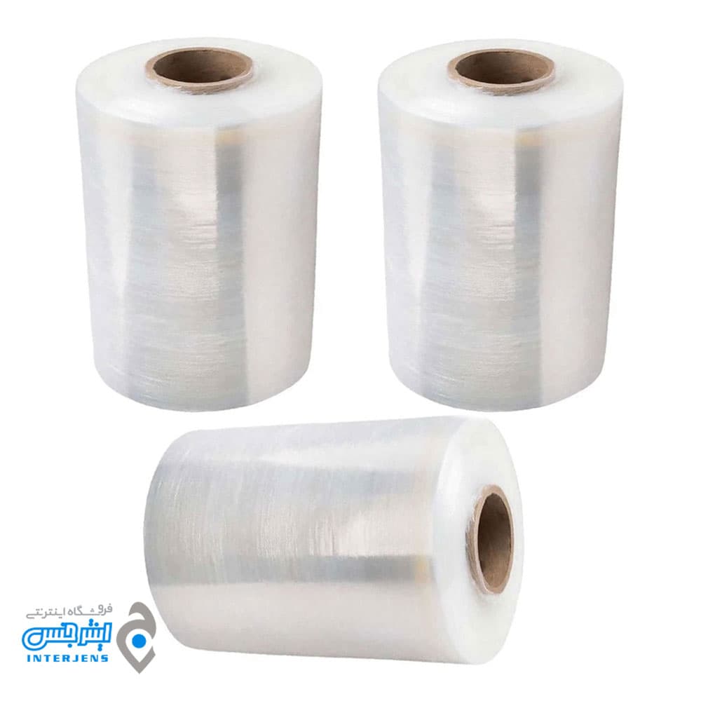 سلفون استرچ صنعتی عرض 10 سانتی‌متر 3 عددی — تصویر ۲