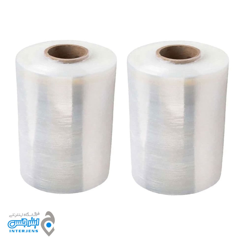 سلفون استرچ صنعتی عرض 10 سانتی‌متر 2 عددی