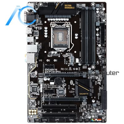 مادربرد دسته دوم گیگابایت مدل MAINBOARD USED GIGABYTE GA-H170-HD3 — تصویر ۴