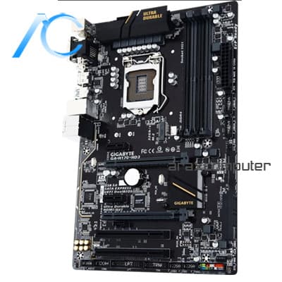 مادربرد دسته دوم گیگابایت مدل MAINBOARD USED GIGABYTE GA-H170-HD3 — تصویر ۵