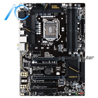 مادربرد دسته دوم گیگابایت مدل MAINBOARD USED GIGABYTE GA-H170-D3H