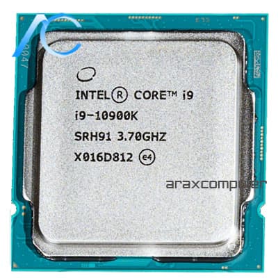 پردازنده اینتل دسته دوم سری CPU INTEL USED CORE i9-10900K COFFEE LAKE