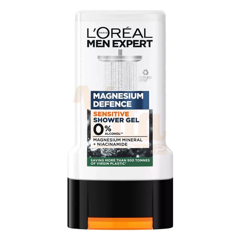 شامپو سر و بدن لورال حساس Magnesium Defence