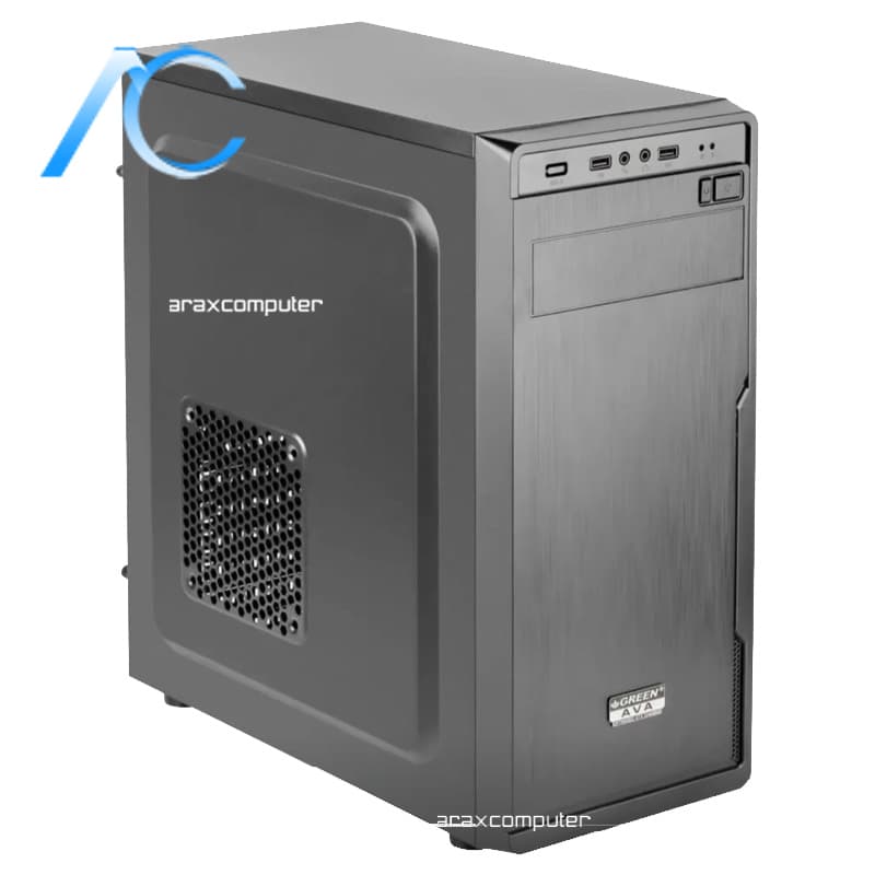 سیستم کامپیوتر آماده دست دوم اداری CORE i5-7500/16GB/500GB HDD+128GB SSD/INTEL