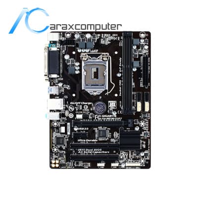 مادربرد دسته دوم گیگابایت مدل MAINBOARD USED GIGABYTE H81MS2PT — تصویر ۲