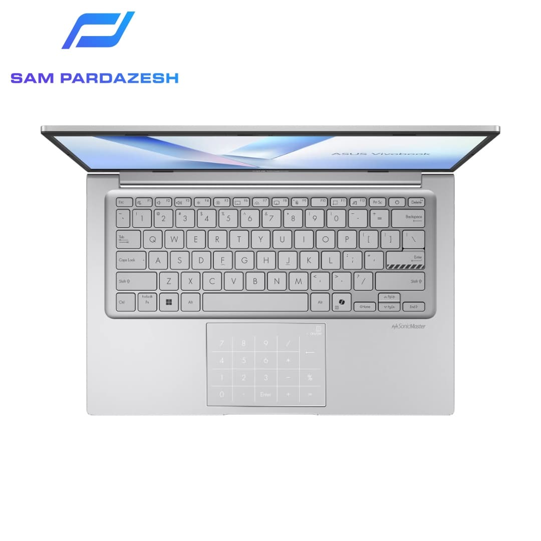 لپ تاپ ایسوس 14 اینچی Asus Vivobook 14 X1404VA EB1609W Core 5 120U 40GB 512GB SSD Intel — تصویر ۹
