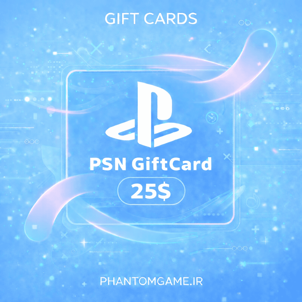 گیفت کارت playstation – 25$ (USA)