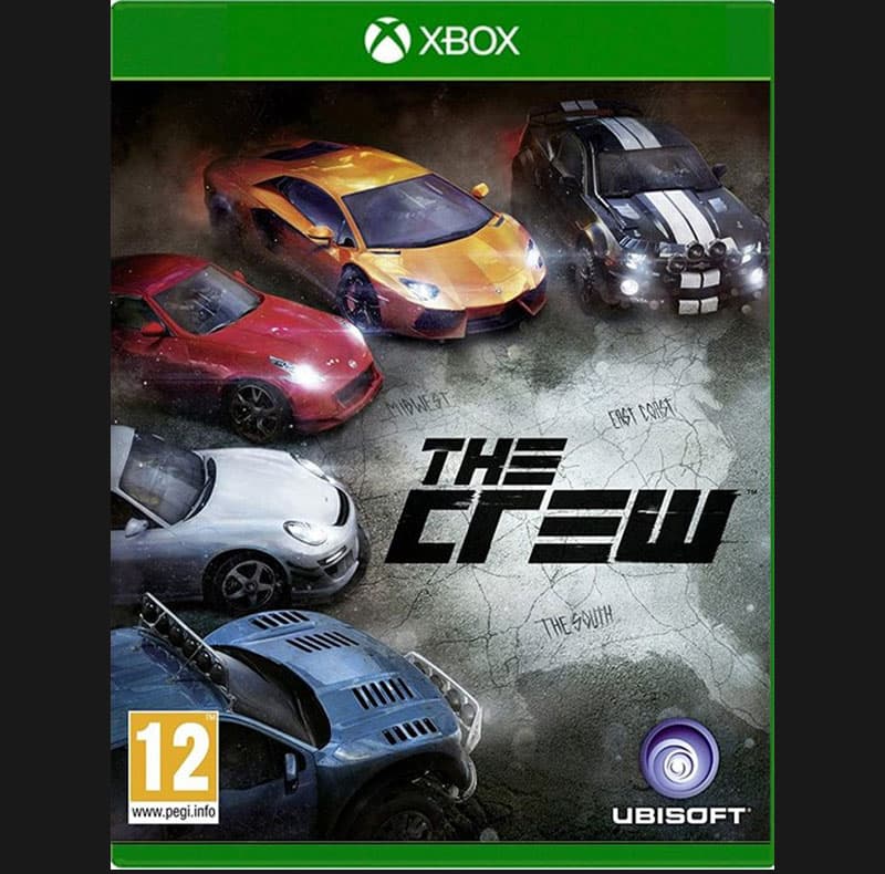 دیسک بازی آنلاین استوک یا دسته دوم The Crew Xbox One