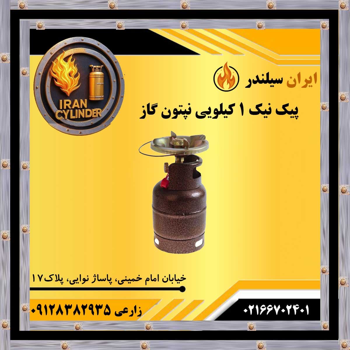 پیک نیک 1 کیلویی نپتون گاز