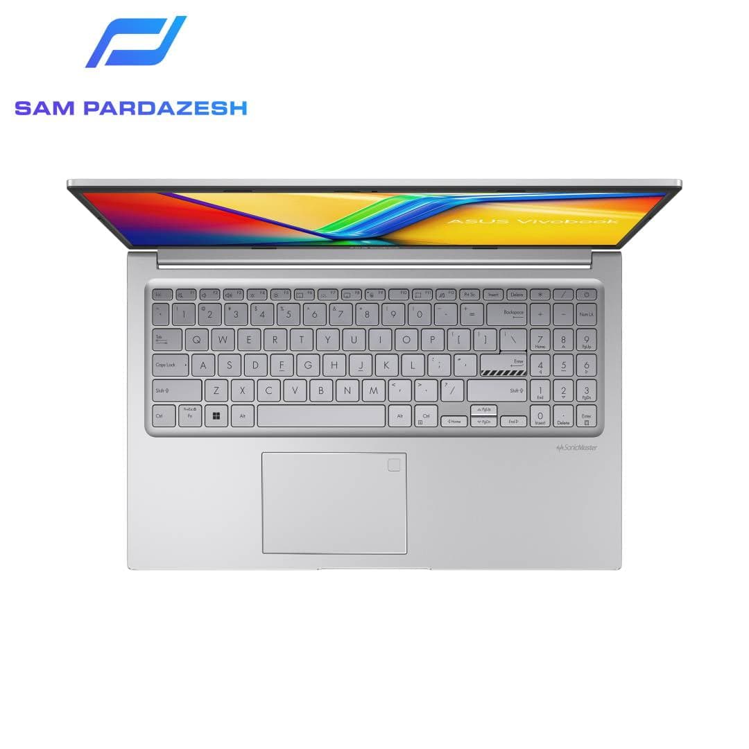 لپ تاپ ایسوس 15.6 اینچی Asus Vivobook 15 A1504VA BQ541 Core 5 120U 16GB 1TB SSD Intel — تصویر ۶