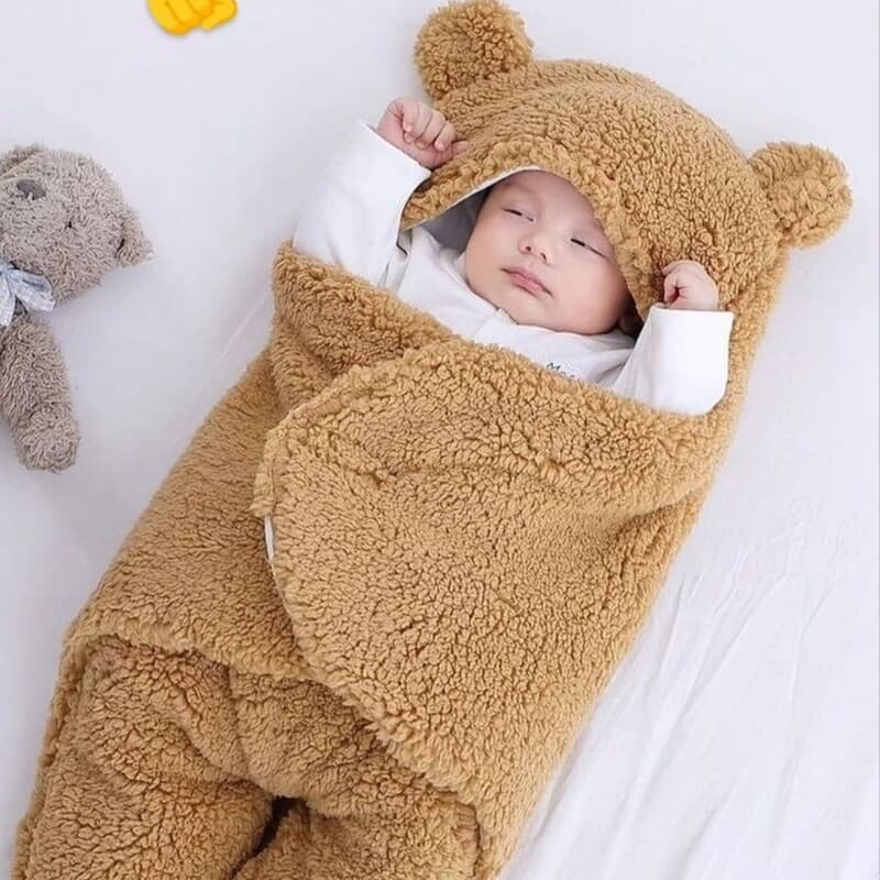 قنداق نوزاد کلاه دار تدی نیپر nipper — تصویر ۲