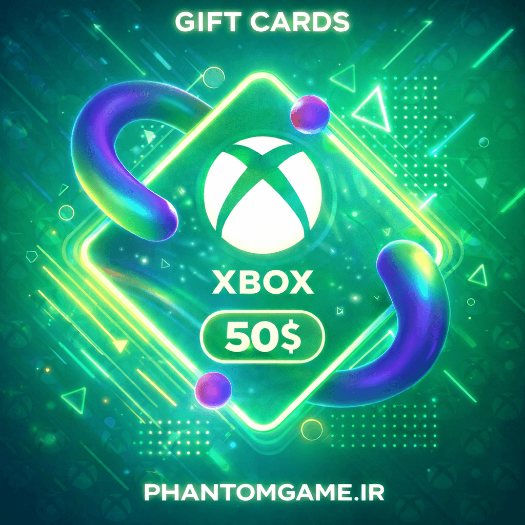 گیفت کارت xbox – 50$ (USA)