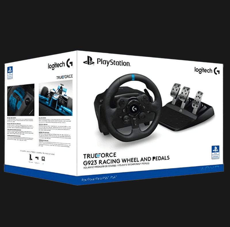 فرمان لاجیتک برای کنسول پلی استیشن 4و 5 و سیستم logitech g923 ps5 , ps4 , pc
