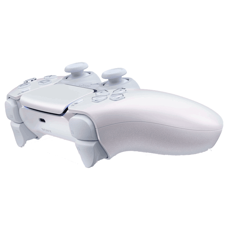 دسته پلی استیشن 5 سفید مرواریدی کروم dualsense ps5 chroma pearl — تصویر ۷
