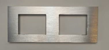 Double 157 AL Frame with metal Silver