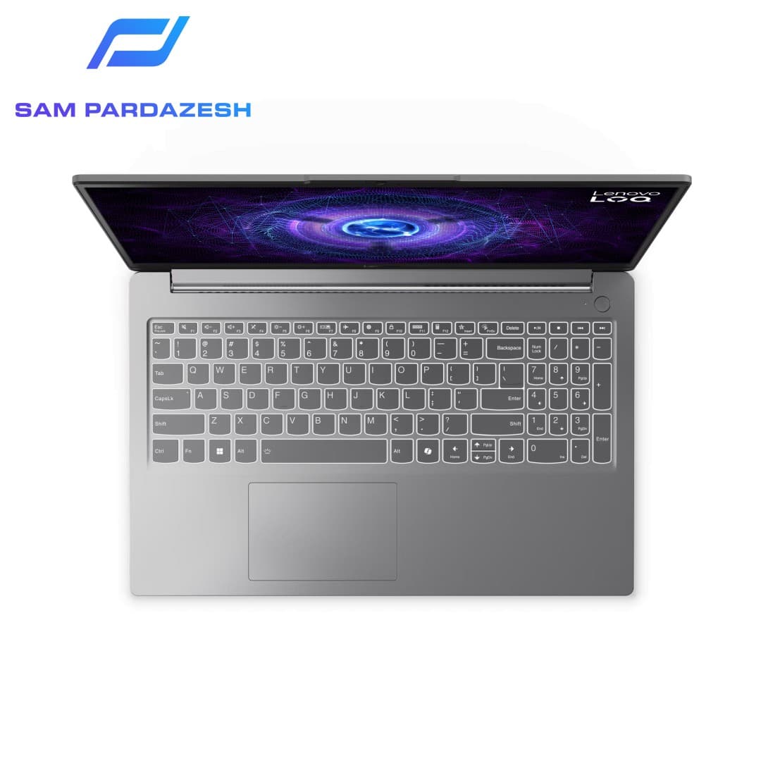 لپ تاپ گیمینگ لنوو 15.6 اینچی Lenovo LOQ Essential 15ARP10E Ryzen 7 7735HS 16GB DDR5 2TB SSD 6GB RTX3050 — تصویر ۵