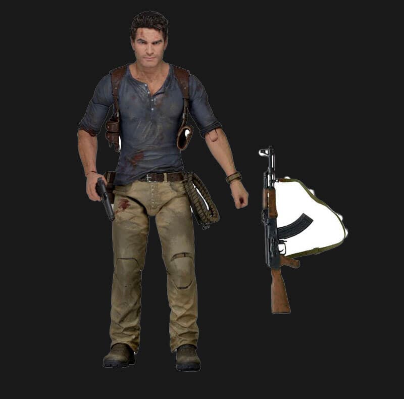 اکشن فیگور آنچارتد 4 برند نکا uncharted 4 neca nathan drake