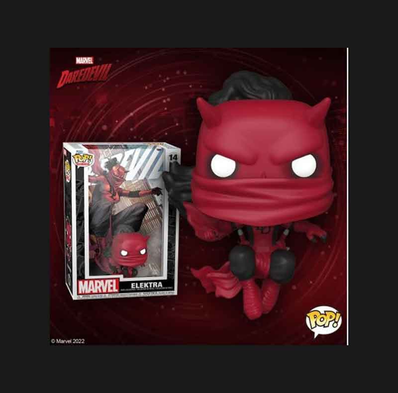 فانکو پاپ پک کامیک الکترا مارول funko pop comic elektra marvel 14 — تصویر ۴