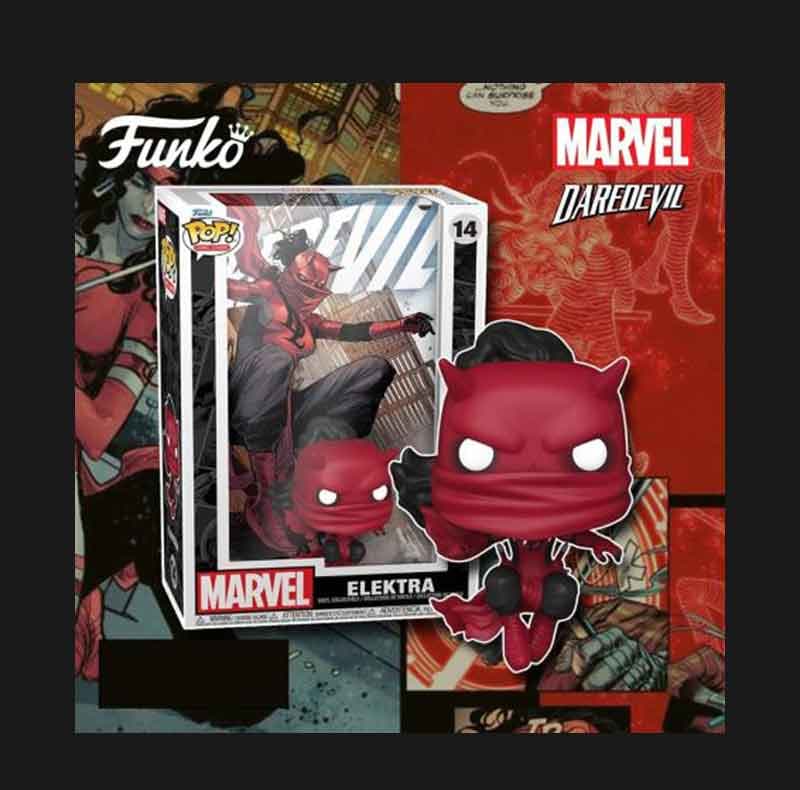 فانکو پاپ پک کامیک الکترا مارول funko pop comic elektra marvel 14 — تصویر ۳