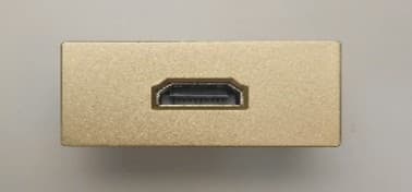 Mechanical 1/2 HDMI Function Part Gold — تصویر ۲