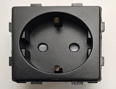 Mechanical EU Socket Function Part Black — تصویر ۲