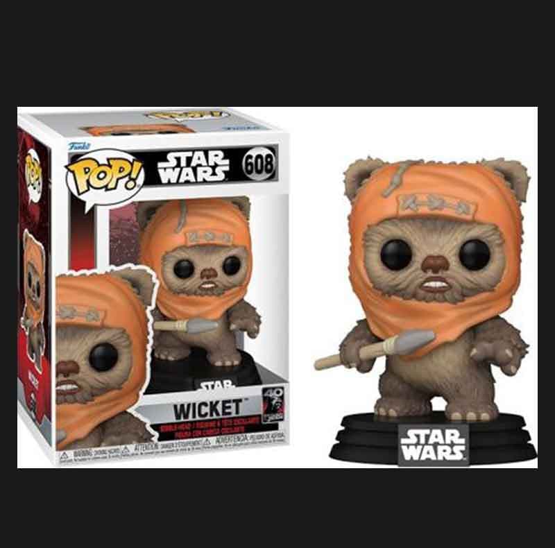 اکشن فیگور فانکو پاپ funko pop starwars wicket 608
