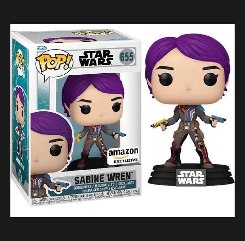 اکشن فیگور فانکو پاپ funko pop starwars sabine wren 655