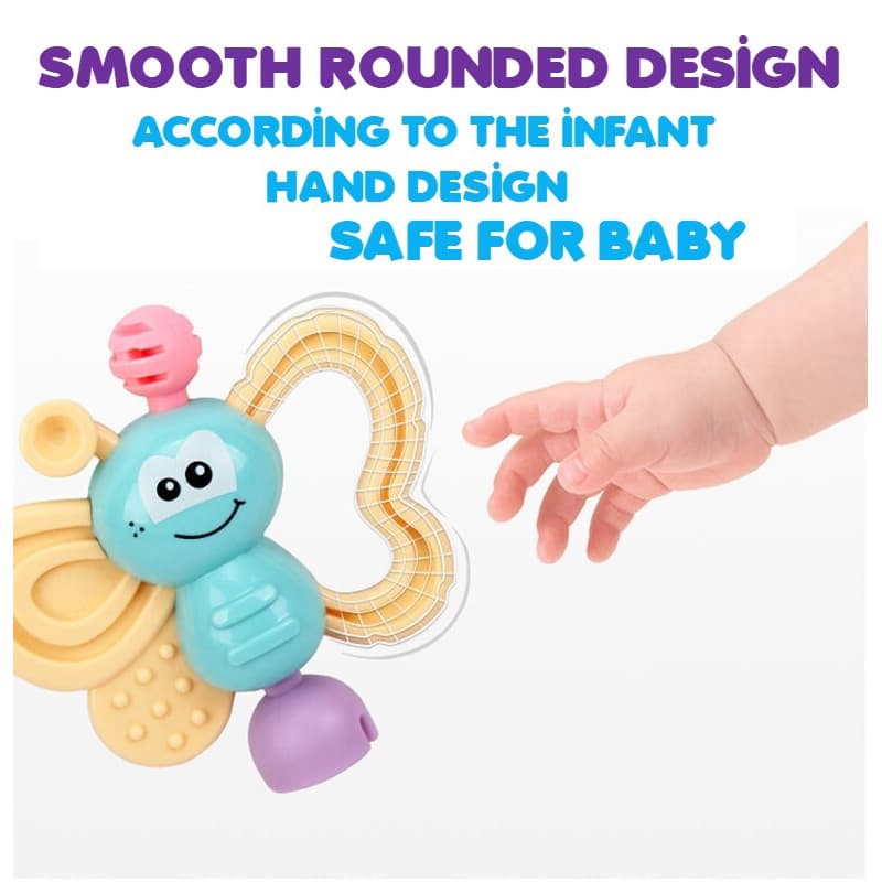 ست جغجغه 7 عددی طرح فضایی Baby Rattle — تصویر ۴