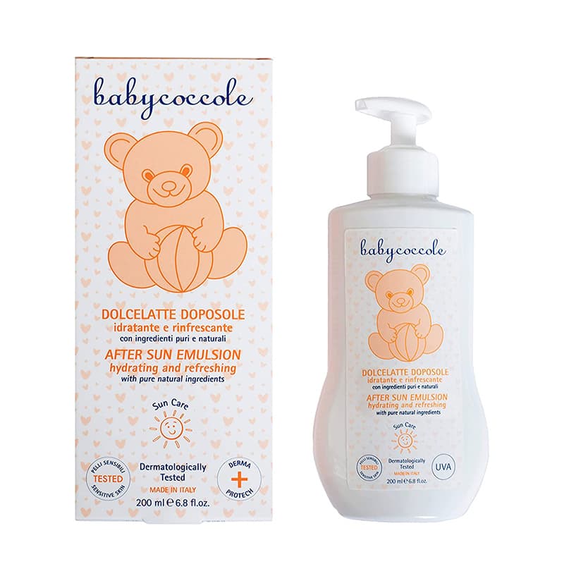 لوسیون ضد آفتاب سوختگی بی بی کوکول حجم 200 میلی لیتر Babycoccole