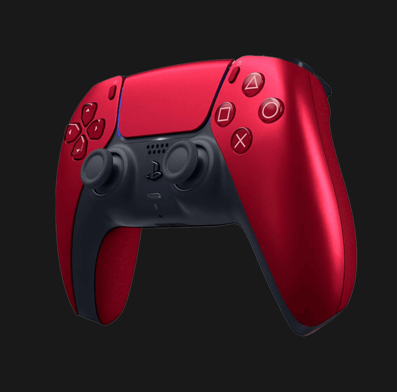 دسته بازی پلی استیشن 5 قرمز براق dualsense playstation 5 Volcanic Red