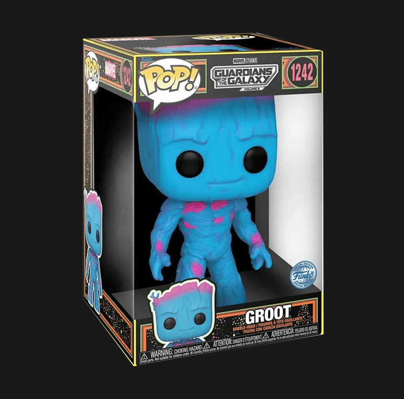 اکشن فیگور فانکو پاپ سایز بزرگ funko pop marvel groot 1242 — تصویر ۳