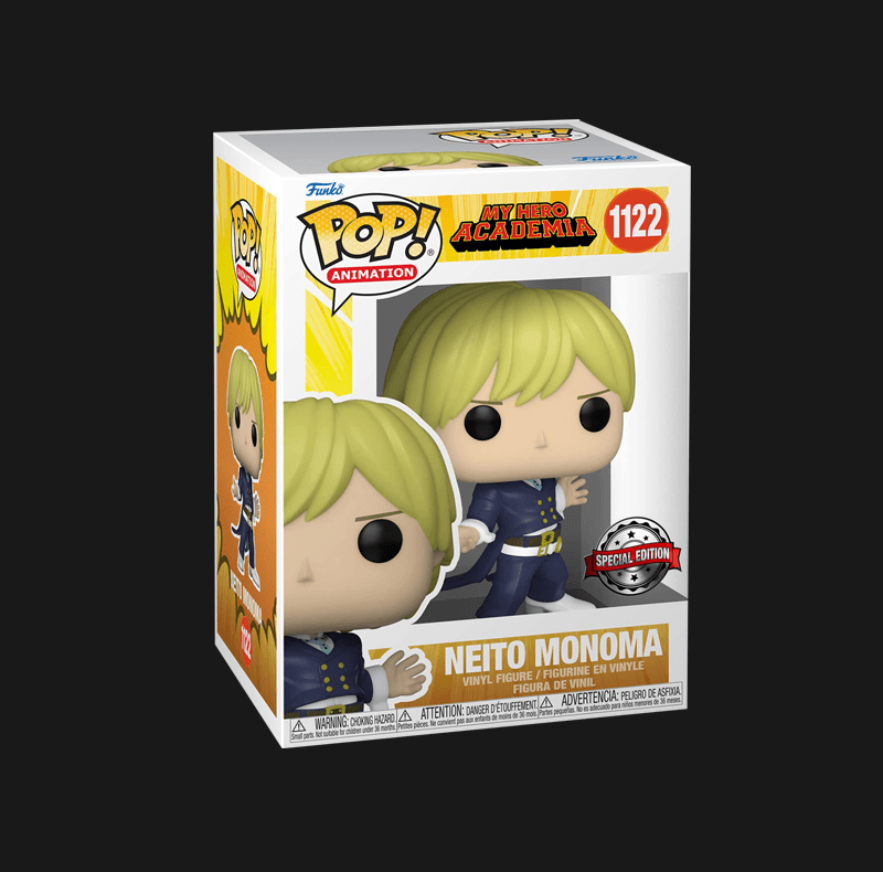 اکشن فیگور فانکو پاپ funko pop my hero academia neito monoma 1122 — تصویر ۲