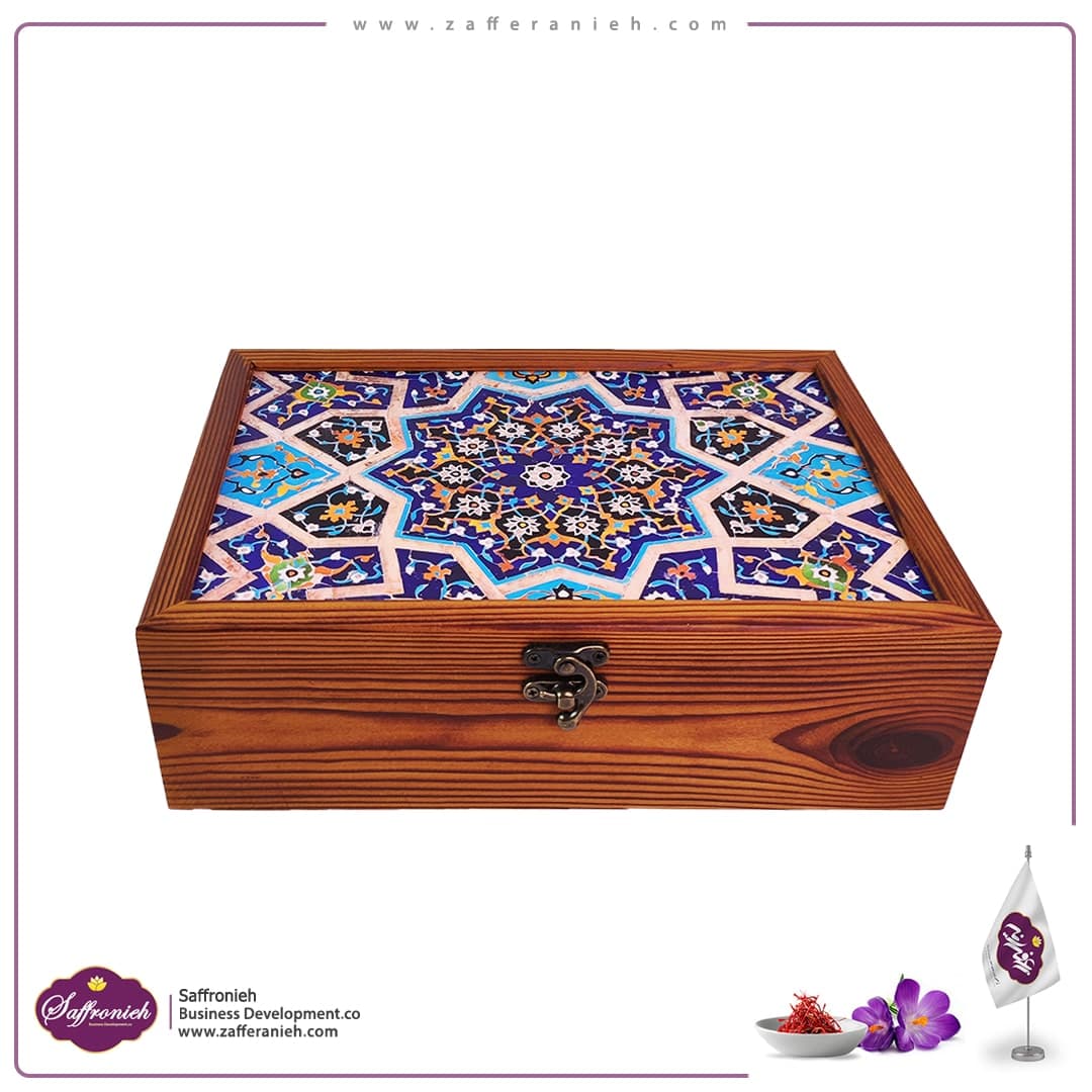 جعبه هدیه مدل تبسّم (دمنوشی – آجیلی)