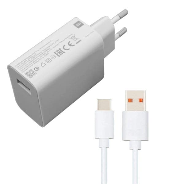 شارژر شیائومی 33w super fast با کابل