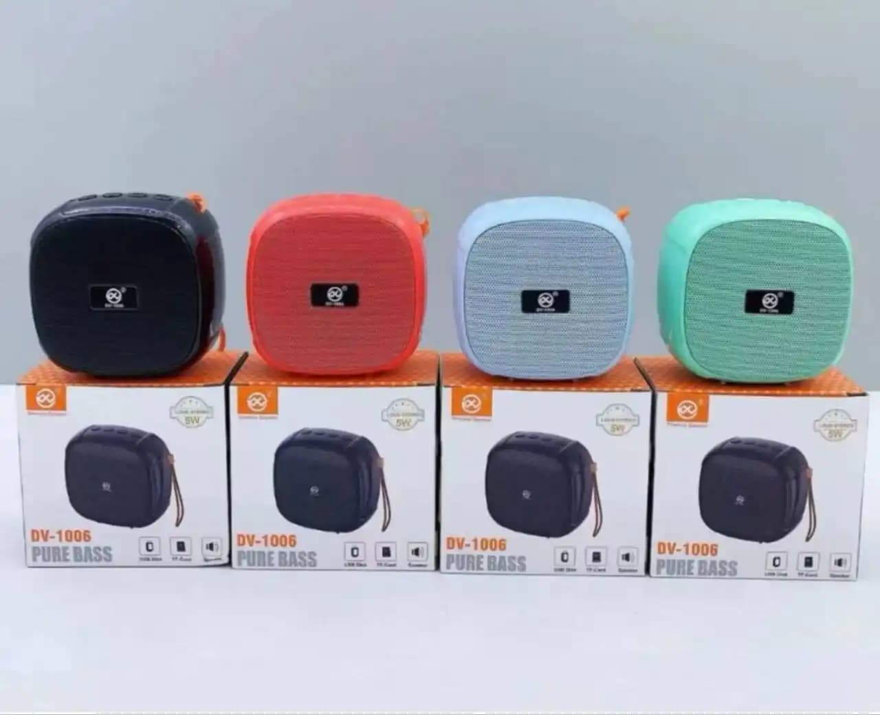 اسپیکر بلوتوثی مدل DV1006 — تصویر ۲