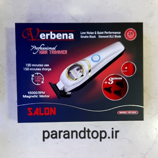 ماشین اصلاح (تریمر) وربنا کد VR-1824 (24ماه گارانتی معتیر)اورجینال — تصویر ۳
