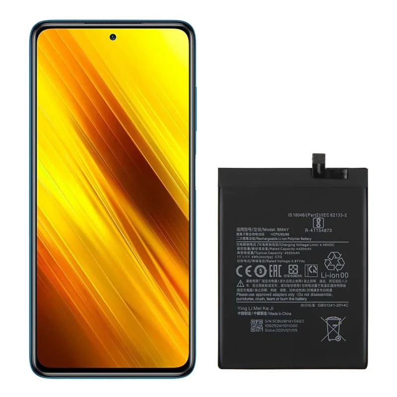 باتری شیائومی مدل Xiaomi Poco X3 NFC – Bn57 (گارانتی 12 ماهه) — تصویر ۹