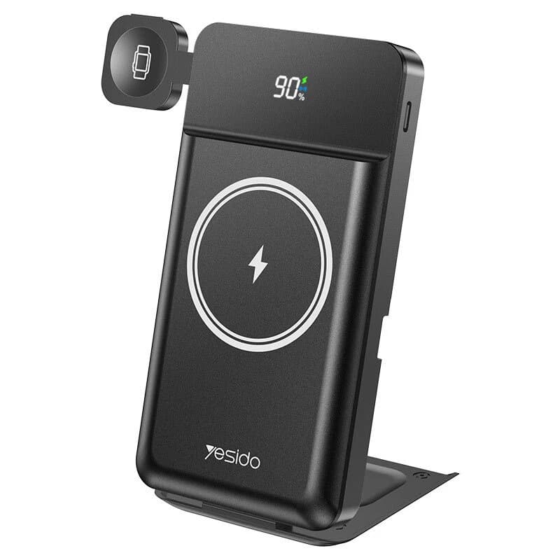 پاور بانک بی سیم فست شارژ یسیدو YP69 PD 22.5W ظرفیت 10000 میلی آمپر ساعت — تصویر ۲