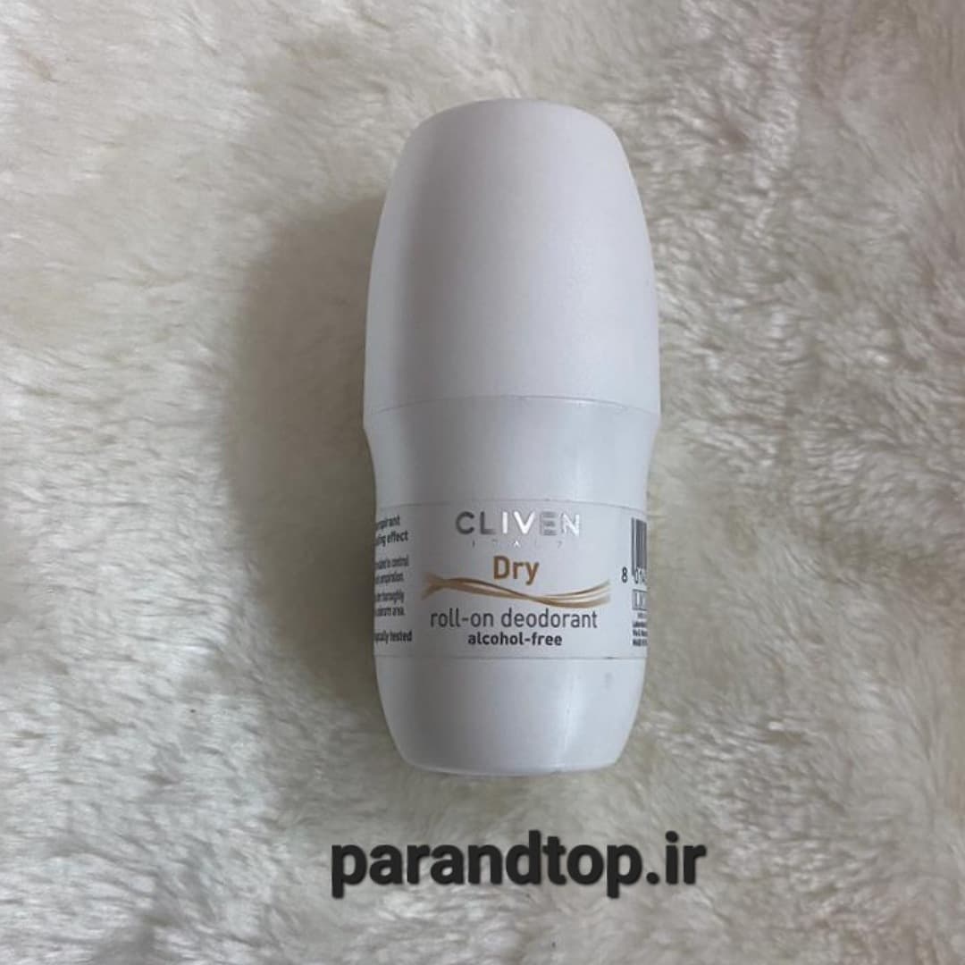 مام کلیون مدل درای رول بدون الکل Cliven Roll On Deodorant Alcohol Free 50Ml حجم 50میل