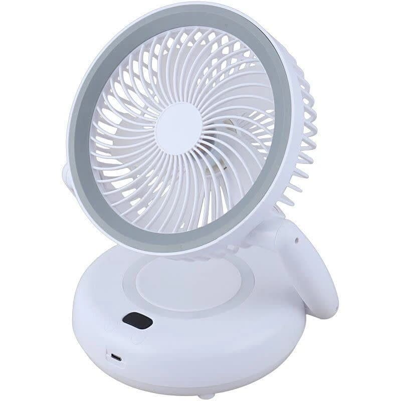 پنکه رومیزی شارژی Multifunction Light Folding Fan FS-26 — تصویر ۱۱