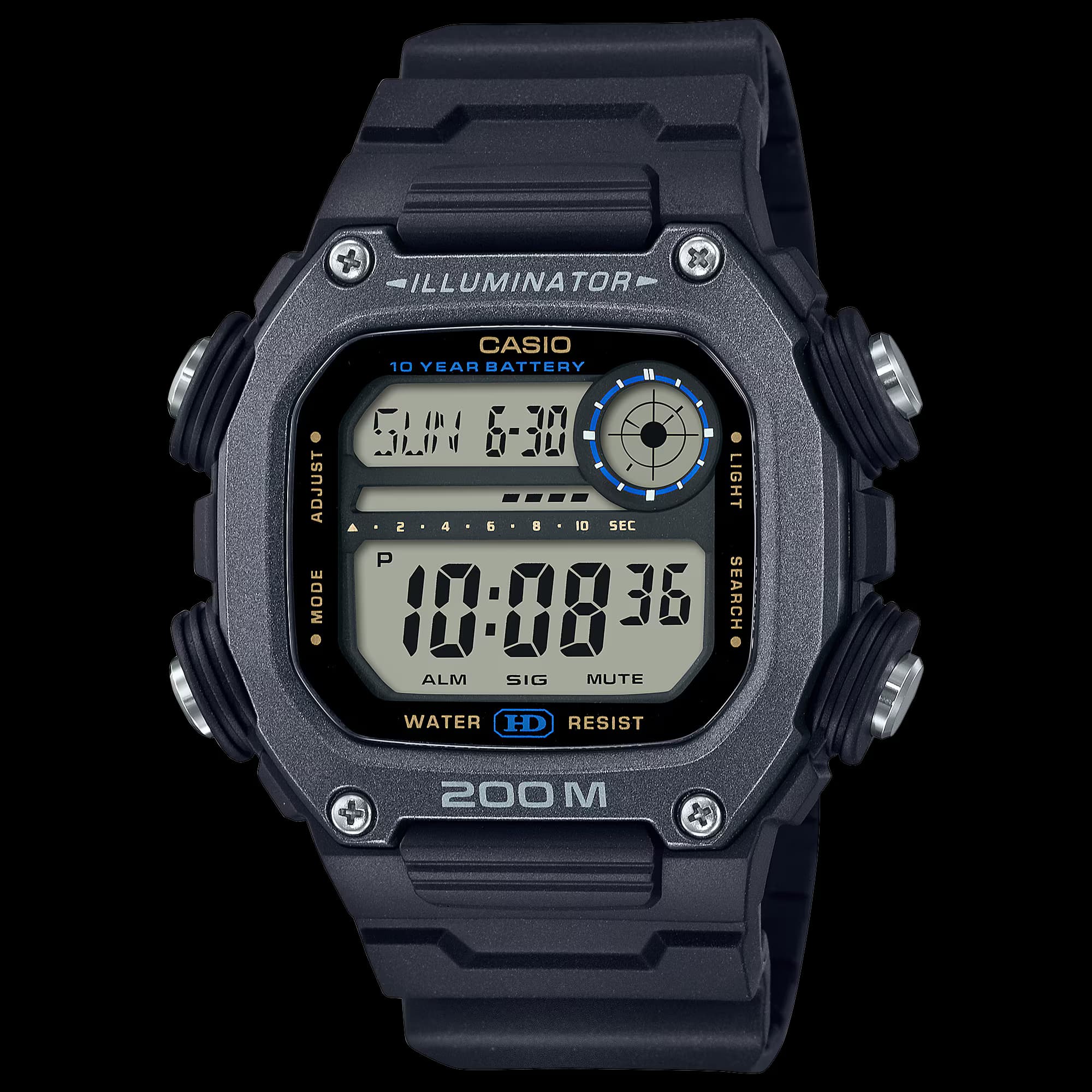 ساعت مچی کاسیو مدل CASIO DW-291HX-1AVDF — تصویر ۴