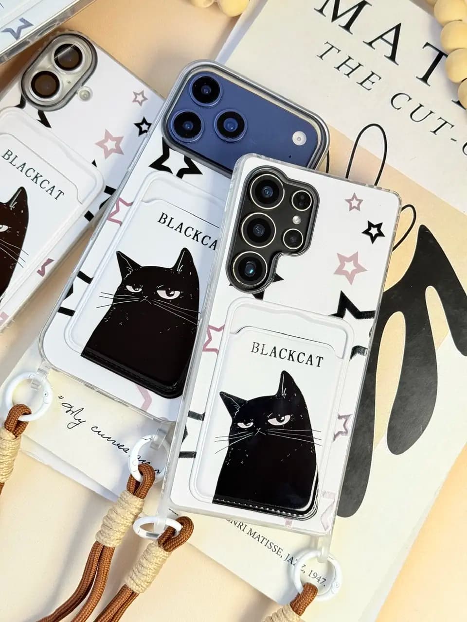 قاب Black Cat جاکارتی دار (کدC2266) — تصویر ۳