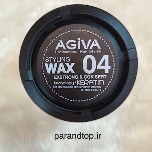 واکس مو آگیوا شماره 4 فوق قوی AGIVA Styling Wax 04 حجم 175میل